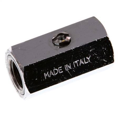 G 1/4 inch 2-Way Brass Mini Ball Valve Screwdriver Operated 15 Bar