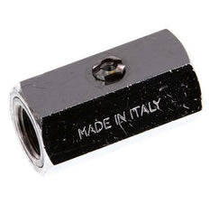 G 1/4 inch 2-Way Brass Mini Ball Valve Screwdriver Operated 15 Bar