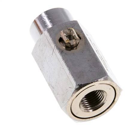 G 1/8 inch 2-Way Brass Mini Ball Valve Screwdriver Operated 15 Bar