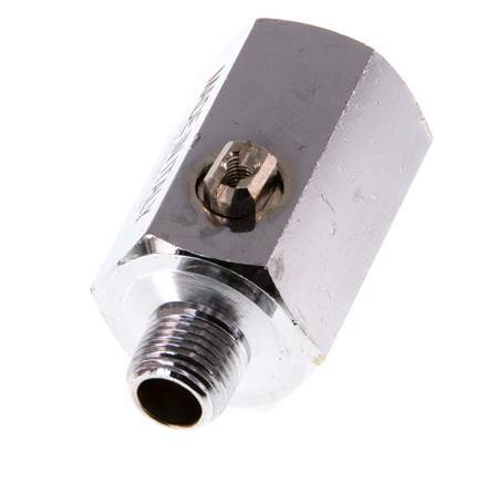 Male To Female G 1/8 inch 2-Way Brass Mini Ball Valve Screwdriver Operated 15 Bar