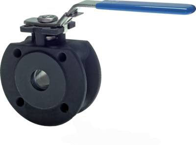 Electrical Actuated Flanged Ball Valve 2-Way DN65 PN16 Steel 24-240 V AC/DC