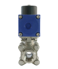 G3/4'' 2-Way Stainless Steel Pneumatic Ball Valve Spring Open - BL2SA3