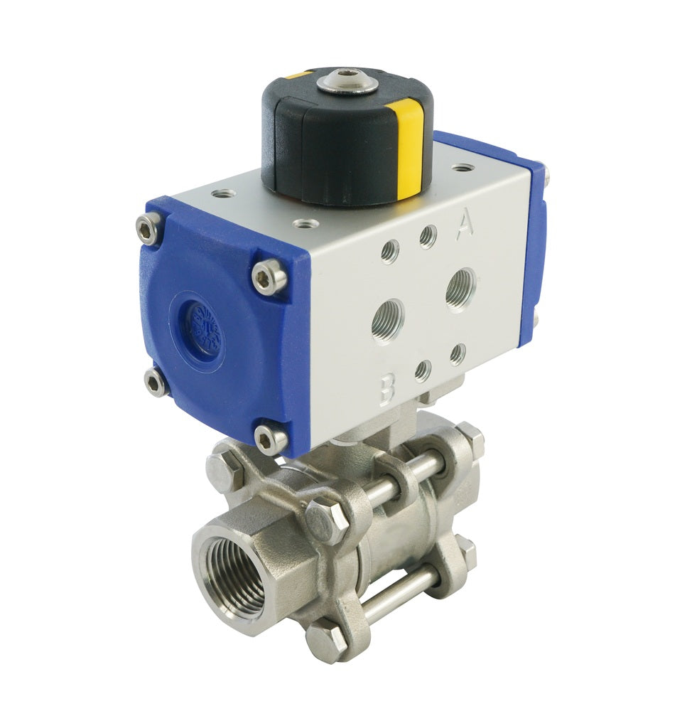 G3/4'' 2-Way Stainless Steel Pneumatic Ball Valve Double Acting - BL2SA3