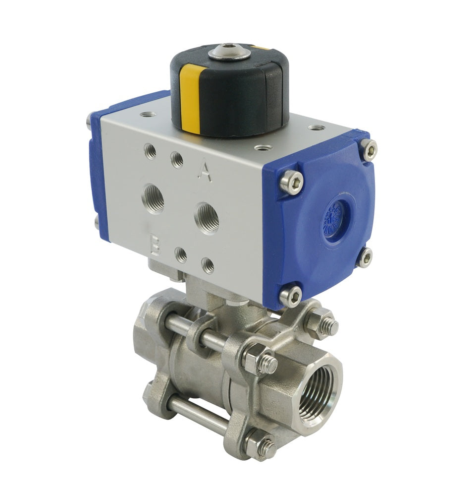 G3/4'' 2-Way Stainless Steel Pneumatic Ball Valve Spring Closed - BL2SA3