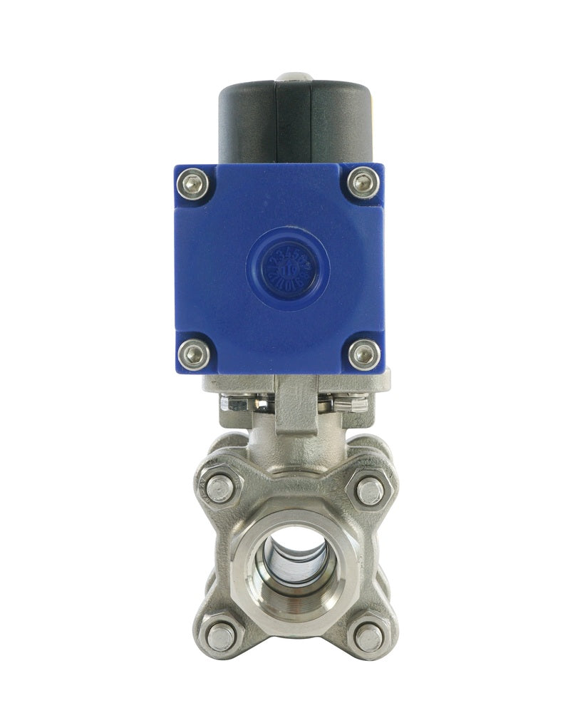 G3/4'' 2-Way Stainless Steel Pneumatic Ball Valve Spring Open - BL2SA3