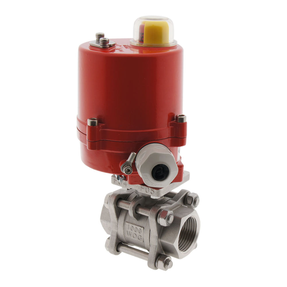 G1/4'' 12V DC 2-Way Stainless Steel Electrical Ball Valve - BL2SA3