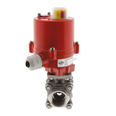G1-1/4'' 120V AC 2-Way Stainless Steel Electrical Ball Valve - BL2SA3