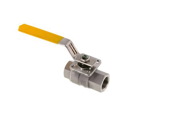 Rp 1/2 inch Gas 2-Way Stainless Steel Ball Valve