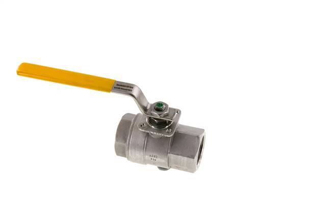 Rp 1 inch Gas 2-Way Stainless Steel Ball Valve