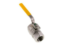 Rp 1 inch Gas 2-Way Stainless Steel Ball Valve