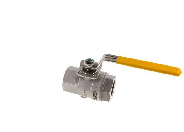Rp 1 inch Gas 2-Way Stainless Steel Ball Valve