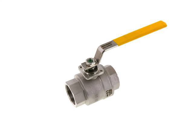 Rp 1-1/2 inch Gas 2-Way Stainless Steel Ball Valve