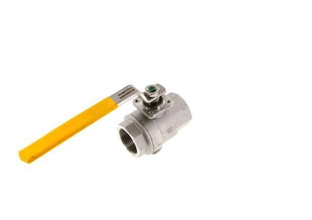 Rp 1-1/4 inch Gas 2-Way Stainless Steel Ball Valve