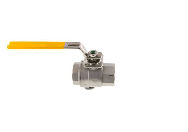 Rp 1-1/4 inch Gas 2-Way Stainless Steel Ball Valve