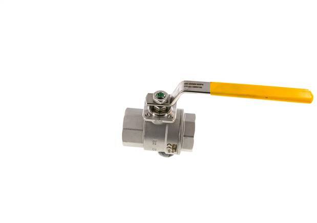 Rp 1-1/4 inch Gas 2-Way Stainless Steel Ball Valve