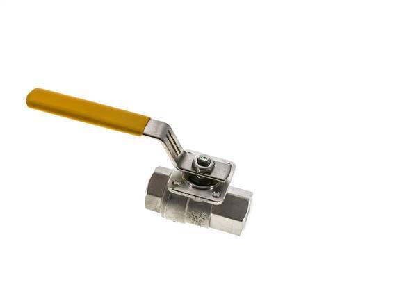 Rp 1/2 inch 2-Way Oxygen Stainless Steel Ball Valve