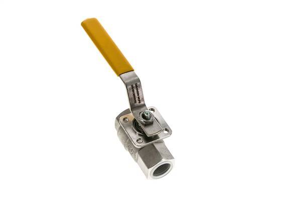 Rp 1/2 inch 2-Way Oxygen Stainless Steel Ball Valve