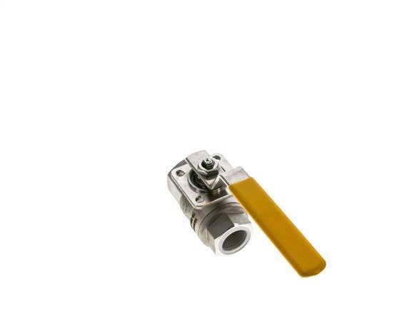 Rp 1/2 inch 2-Way Oxygen Stainless Steel Ball Valve