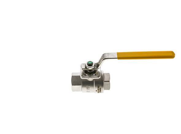 Rp 3/4 inch 2-Way Oxygen Stainless Steel Ball Valve
