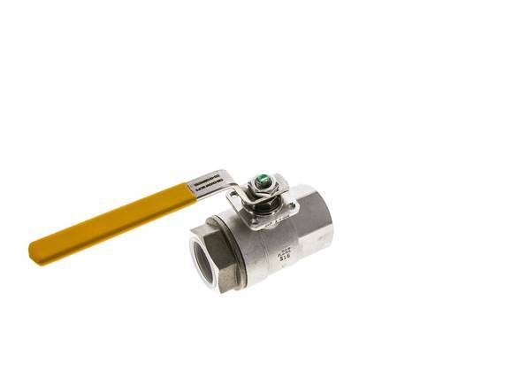 Rp 1 inch 2-Way Oxygen Stainless Steel Ball Valve