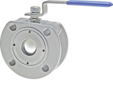 DN 100 PN 40 Stainless Steel 1.4408 2-Way Compact Flanged Ball Valve