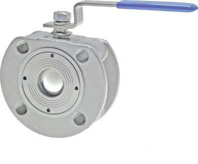 DN 25 PN 16 Stainless Steel 1.4408 2-Way Compact Flanged Ball Valve