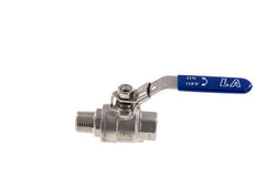 Male To Female R/Rp 1/2 inch PN 63 2-Way Stainless Steel Ball Valve