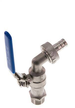 G 1/2 inch Stainless Steel 2-Way Faucet Ball Valve