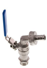G 1/2 inch Stainless Steel 2-Way Faucet Ball Valve