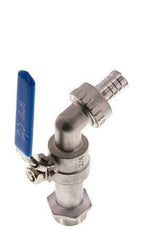 G 3/4 inch Stainless Steel 2-Way Faucet Ball Valve
