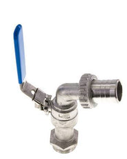 G 1 inch Stainless Steel 2-Way Faucet Ball Valve