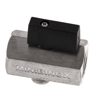 G 1/2 inch 2-Way Stainless Steel Mini Ball Valve 25 Bar