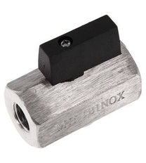 G 1/4 inch 2-Way Stainless Steel Mini Ball Valve 25 Bar