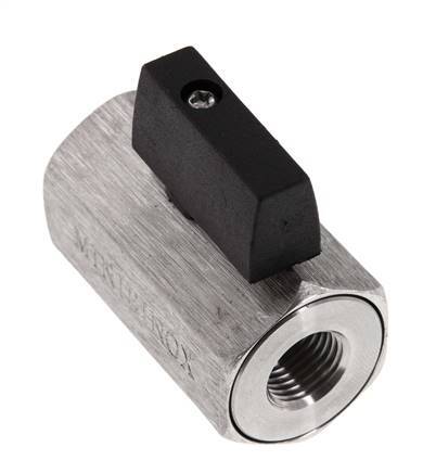 G 1/4 inch 2-Way Stainless Steel Mini Ball Valve 25 Bar