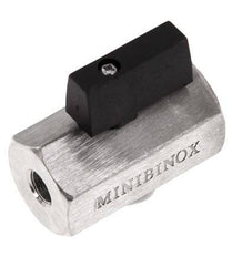 G 1/8 inch 2-Way Stainless Steel Mini Ball Valve 25 Bar