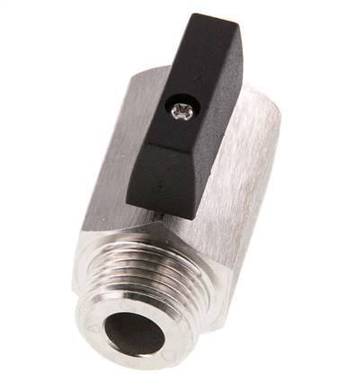 Male To Female G 1/2 inch 2-Way Stainless Steel Mini Ball Valve 25 Bar