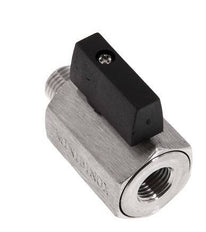 Male To Female G 1/4 inch 2-Way Stainless Steel Mini Ball Valve 25 Bar