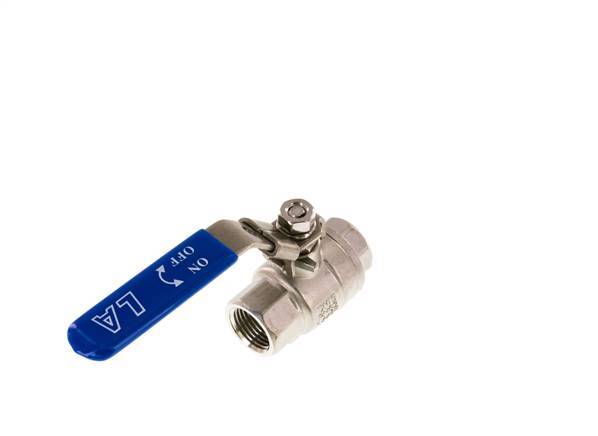 G1/2'' 2-Way Ball Valve Stainless Steel PTFE 63 bar - BL2SM