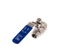 G1/4'' 2-Way Ball Valve Stainless Steel PTFE 63 bar - BL2SM
