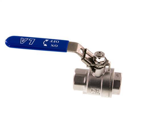G3/4'' 2-Way Ball Valve Stainless Steel PTFE 63 bar - BL2SM