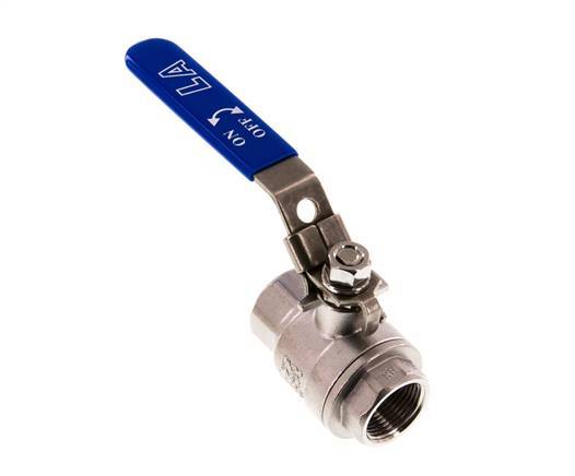 G3/4'' 2-Way Ball Valve Stainless Steel PTFE 63 bar - BL2SM