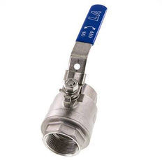 G1-1/2'' 2-Way Ball Valve Stainless Steel PTFE 63 bar - BL2SM