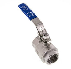 G1-1/4'' 2-Way Ball Valve Stainless Steel PTFE 63 bar - BL2SM