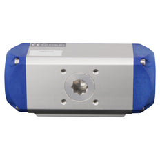 G1'' 3-Way T-port Brass Pneumatic Ball Valve Spring Open - BL3BA