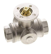 G3/4'' 3-Way L-port Ball Valve Brass ISO-Top 40bar - BL3BAL