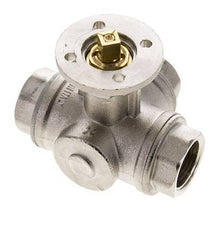 G3/4'' 3-Way L-port Ball Valve Brass ISO-Top 40bar - BL3BAL