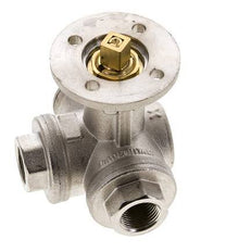 G3/8'' 3-Way L-port Ball Valve Brass ISO-Top 40bar - BL3BAL