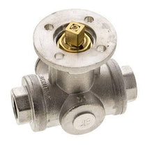 G3/8'' 3-Way L-port Ball Valve Brass ISO-Top 40bar - BL3BAL