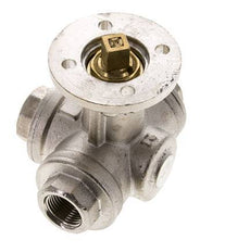G3/8'' 3-Way T-port Ball Valve Brass ISO-Top 40bar - BL3BAT