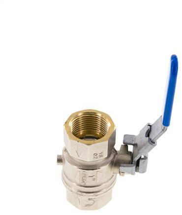 G 1 inch Vented Brass Ball Valve